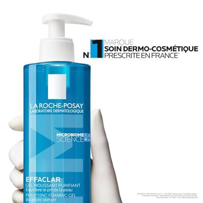 La Roche-Posay - LRP Effaclar Purifying Foaming Gel Gezichtsverzorging 400 ml - thumbnail