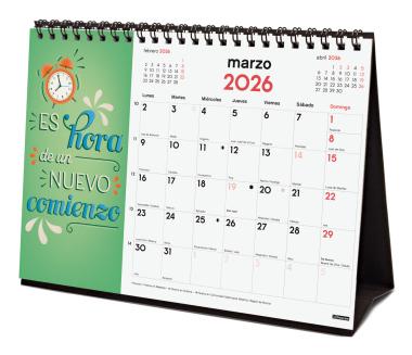 Tafelkalender Finocam Multicolour Papier 21 x 15 cm