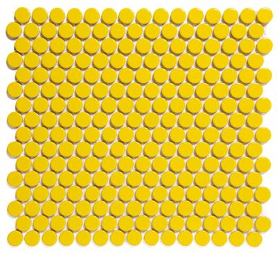 Mozaiek Coins Venice Geel 1,9x1,9