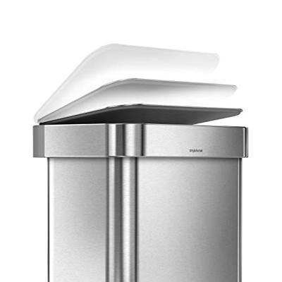 Simplehuman Prullenbak Liner Pocket 45 liter Zilver