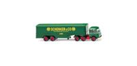 Wiking 051327 H0 Vrachtwagen Mercedes Benz LPS 333 vrachtwagencombinatie Schenker - thumbnail