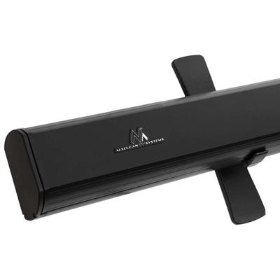 Draagbaar projectiescherm Maclean, compact, vloer, 100", 16:9, MC-964