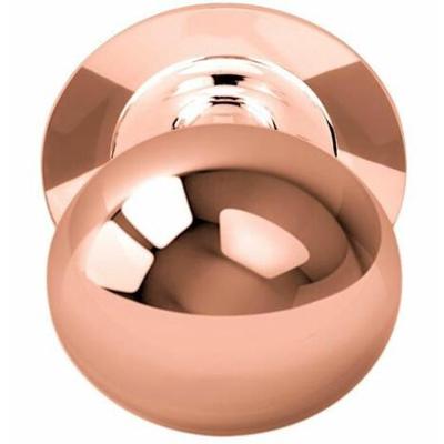 Formani Basics LB80V voordeurknop vast op rozet - PVD gepolijst koper