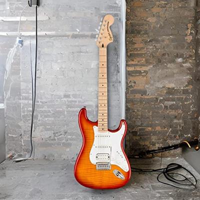 Squier Affinity Series Stratocaster FMT HSS MN Sienna Sunburst elektrische gitaar