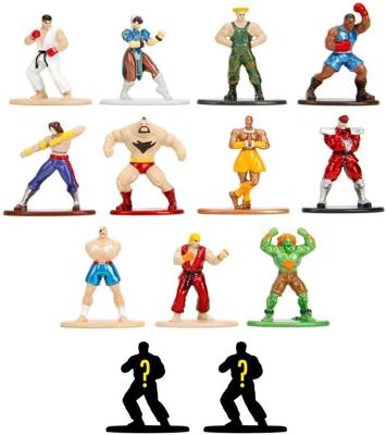 Street Fighter Nano Metalfigs Diecast Mini Figures - Blind Bag