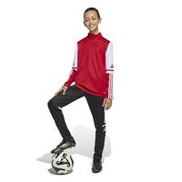adidas Squadra 25 Trainingstrui 1/4-Zip Kids Rood Wit - thumbnail