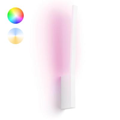 Philips Hue LED-wandspot 871951434344300 Hue White & Col. Amb. Liane Wandleuchte weiß 900lm LED vast ingebouwd 12.2 W