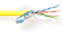 ACT FP7850 CAT5E F/UTP LSZH Patchkabel Soepel Geel - 500 meter - thumbnail