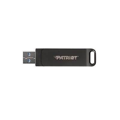 Flashdrive PATRIOT Rage R550 512GB 100 MB/S USB A+C Draaibaar ontwerp (PE512GR550DSAD) Zwart