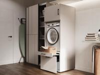 Kast WASHING 1 machine LARGE kasjmier - thumbnail