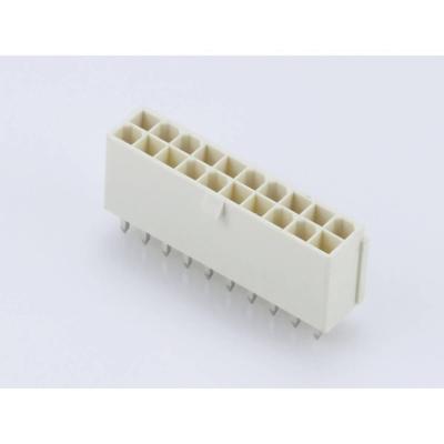 Molex 874272042 Female header, inbouw (standaard) Totaal aantal polen: 20 Rastermaat: 4.20 mm Inhoud: 1 stuk(s) Bulk
