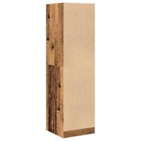 Apothekerskast 40x41x144,5 cm bewerkt hout oud houtkleurig - thumbnail