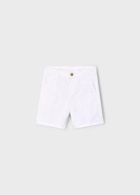 Mayoral Zomer chino short twill jongens - wit