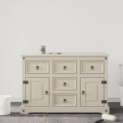 VidaXL Meubelverf bruin 10 x 10 x 12 cm wandprint