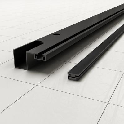 Muurprofiel Met Magneetstrip Wiesbaden Voor Nisdeur Skyline Mat Zwart