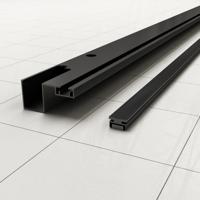 Muurprofiel Met Magneetstrip Wiesbaden Voor Nisdeur Skyline Mat Zwart - thumbnail