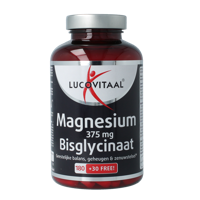 Lucovitaal Magnesium bisglycinaat 375mg 210 Tabletten - thumbnail