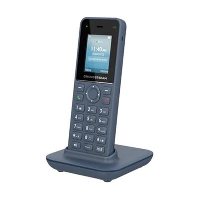 Grandstream Wifi-handset WP826 draadloze wifi-IP-telefoon met geïntegreerde dual-band wifi 6 802.11a/b/g/n/ac/ax en 12 uur spreektijd.