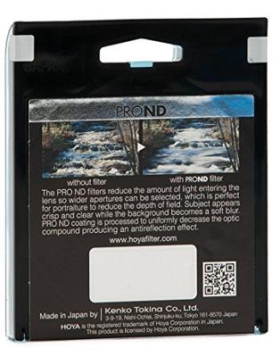 Hoya Grijsfilter PRO ND64 - 6 stops - 58mm Hoya Grijsfilter PRO ND64 - 6 stops - 58mm