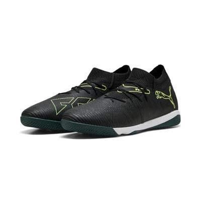 PUMA Future 8 Match Zaalvoetbalschoenen (IN) Zwart Donkergroen Lichtgroen