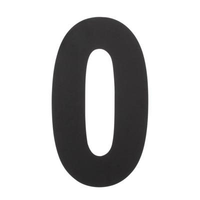 Intersteel XL huiscijfer 30 cm hoog - mat zwart Intersteel XL huiscijfer 30 cm hoog - mat zwart
