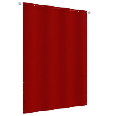 VidaXL Balkonscherm 160x240 cm oxford stof rood