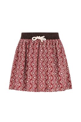 Like Flo winter mesh rok meisjes - roze - Sascha - plisse