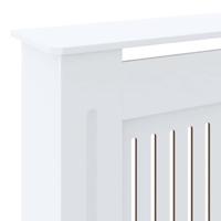 VidaXL Radiatorombouw 205 cm mdf wit - thumbnail