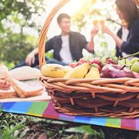 Picknickdeken Pixel 2x2m - thumbnail