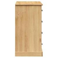 Dressoir met lades VIGO 113x40x75 cm massief grenenhout - thumbnail