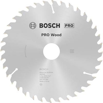 Bosch Accessoires Cirkelzaagblad Optiline Wood 184 x 30 x 2,6 mm, 36 1st - 2608640611 - thumbnail