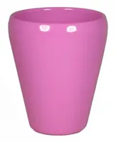 Floran orchideevaas 14x17cm donkerroze - thumbnail