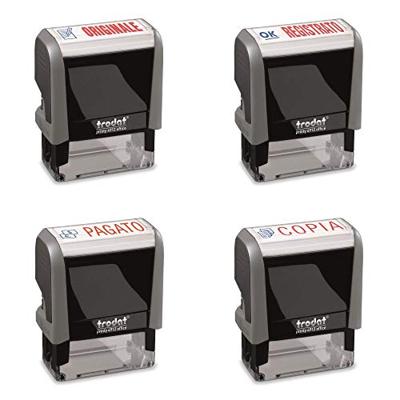 Stempelkussen Trodat Printy 6/4912 2 stuks blauw en rood