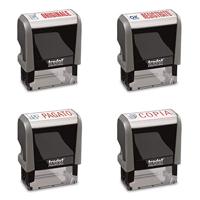 Stempelkussen Trodat Printy 6/4912 2 stuks blauw en rood - thumbnail