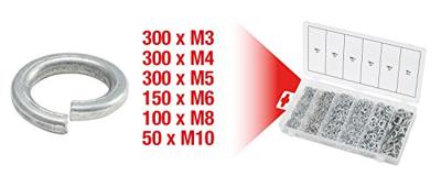 KS Tools 1200-delige Veerringenset M3-M10 KS Tools 1200-delige Veerringenset M3-M10