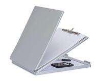 MAULcase klembordkoffer aluminium A4 staand, draait aan de onderzijde open (korte zijde) - thumbnail