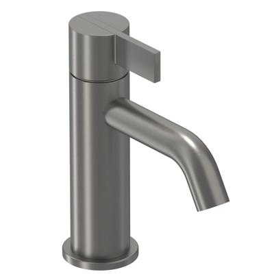 Wastafelkraan IVY Pact Model S Coldstart Geborsteld Metal Black PVD IVY