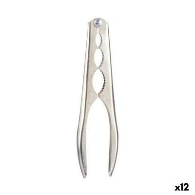 Notenkraker 16,5 x 1,5 x 4,5 cm Zilverkleurig Staal (12 Stuks)