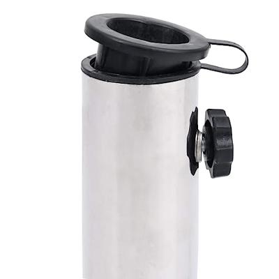 VidaXL Parasolvoet 45x25x8 cm graniet lichtgrijs