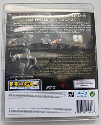 God of War 3 (verpakking Duits, game Engels) God of War 3 (verpakking Duits, game Engels)