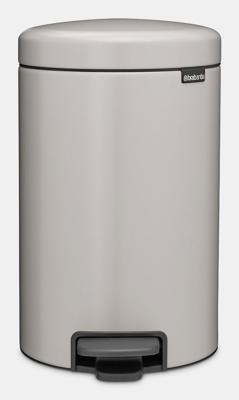 Brabantia Pedaalemmer NewIcon 12 liter Soft Grey