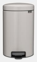Brabantia Pedaalemmer NewIcon 12 liter Soft Grey - thumbnail