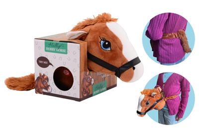 Holly Horse Paardenhoofd Bruin met Elastiek