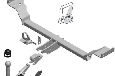 Afneembare trekhaak 590200 Afneembare trekhaak 590200