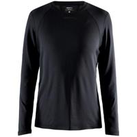 Craft 1908769 Adv Essence Ls Tee Wmn - Black - S - thumbnail