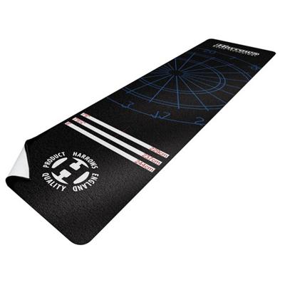 Harrows dartmat 300 x 65 cm nylon/latex zwart Harrows dartmat 300 x 65 cm nylon/latex zwart
