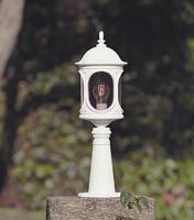 KonstSmide Tuinlamp sokkelPallas junior wit - 574-250 - thumbnail