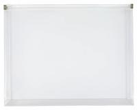 Globe-Weis rits envelop, 5-pak, duidelijk, Letter Helder - thumbnail