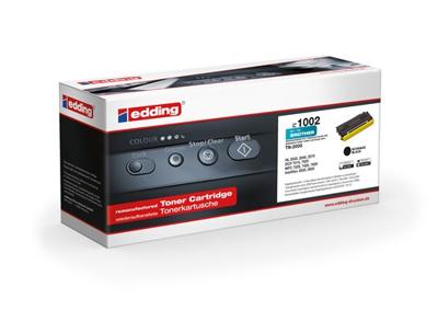 Edding Toner vervangt Brother, Lenovo TN-2000 Compatibel Zwart 2500 bladzijden EDD-1002 18-1002