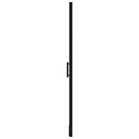 Douchedeur 100x178 cm gehard glas zwart - thumbnail